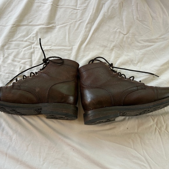 Thursday Boot Company Dark Brown Leather Boots main image 6
